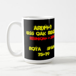USS Oak Ridge ARDM-1MOK Koffiemok