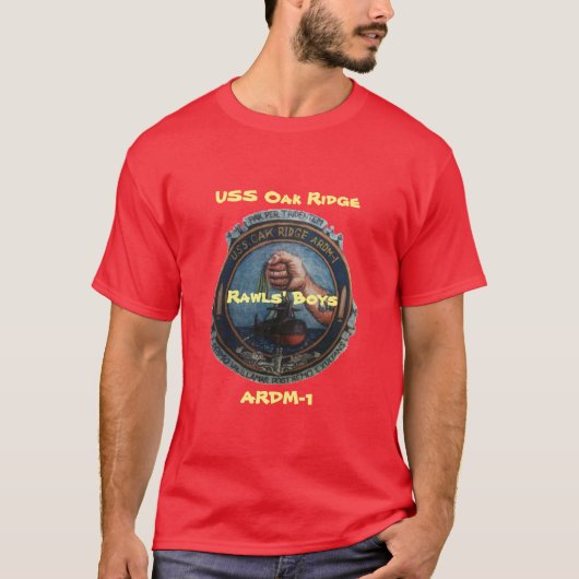 USS Oak Ridge, Rawls Boys T-shirt (Voorkant)