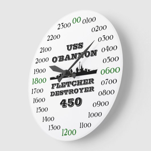 USS O'Bannon Grote Klok (Hoek)