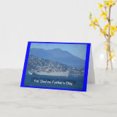 USS O'Brien Liberty Ship voor de Vaderdag Kaart (Gele Bloem)