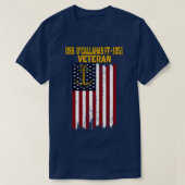 USS OCallahan FF1051 Fregat Veterans Day Fathers T-shirt (Design voorkant)