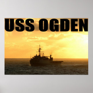 USS OGDEN POSTER