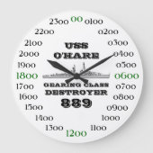 USS O'Hare (DD-889) Grote Klok (Voorkant)