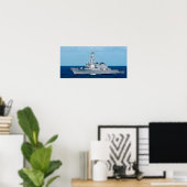 USS O'Kane (DDG 77) Poster (Thuiskantoor)
