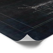 USS Oklahoma Blueprints Poster (Hoek)