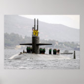 USS Oklahoma City (SSN 723) Poster (Voorkant)
