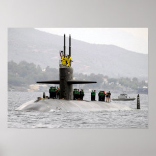 USS Oklahoma City (SSN 723) Poster
