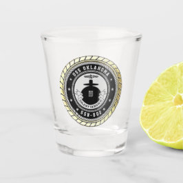 USS Oklahoma (SSN-802) Shot Glas