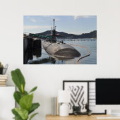 USS Olympia (SSN 717) Poster (Thuiskantoor)