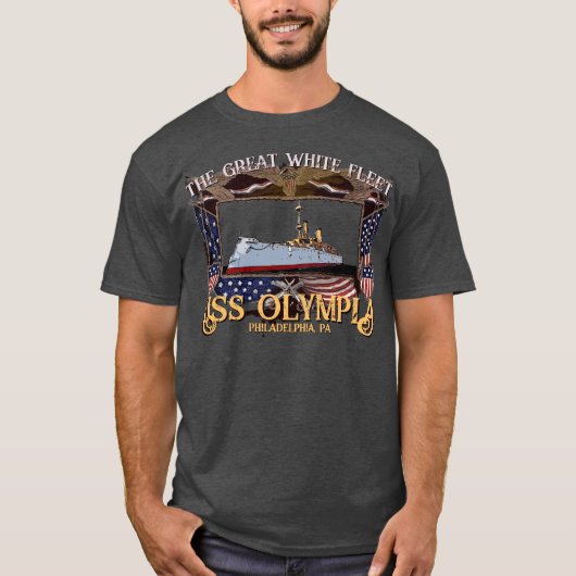 USS OLYMPIA T-SHIRT (Voorkant)