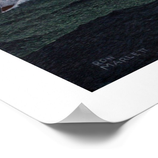 USS Oregon - 1896 Poster (Hoek)