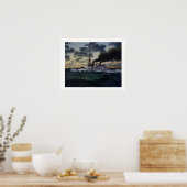 USS Oregon - 1896 Poster (Keuken)