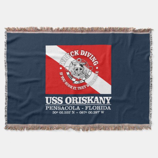 USS Oriskany (beste wrakken) Deken (Voorkant)