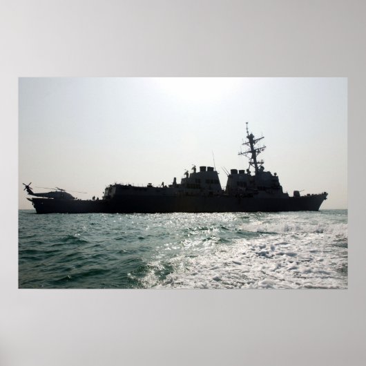 USS Oscar Austin (DDG 79) Poster (Voorkant)