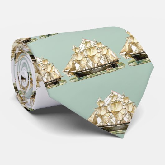 USS Pap  Tall Ship Stropdas (Opgerold)