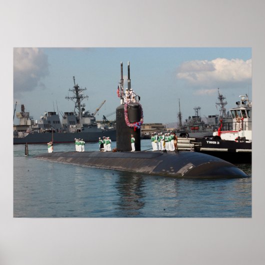 USS Pasadena (SSN 752) Poster (Voorkant)