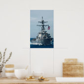 USS Paul Hamilton (DDG 60) Poster (Keuken)