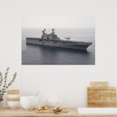 USS Peleliu (LHA 5) Poster (Keuken)