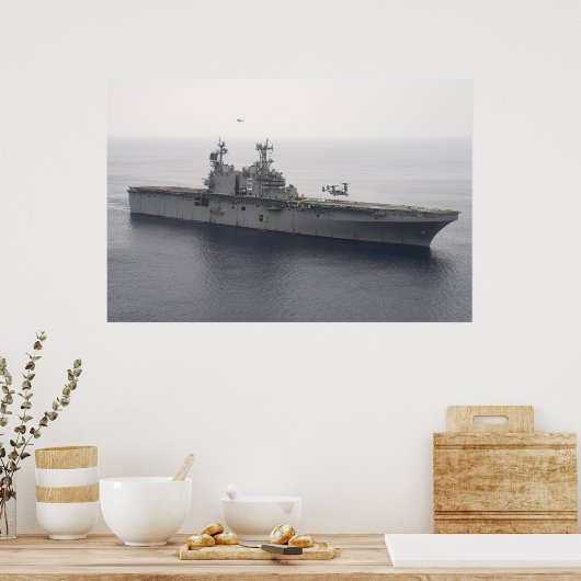 USS Peleliu (LHA 5) Poster (Keuken)