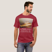 Uss Peleliu LHA-5 Tee shirt (Voorkant volledig)