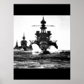 USS PENNSYLVANIA en slagschip van_War Afbeelding Poster (Voorkant)
