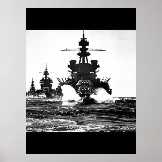 USS PENNSYLVANIA en slagschip van_War Afbeelding Poster (Voorkant)