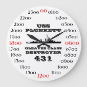 USS Plunkett (DD-431) Grote Klok (Voorkant)
