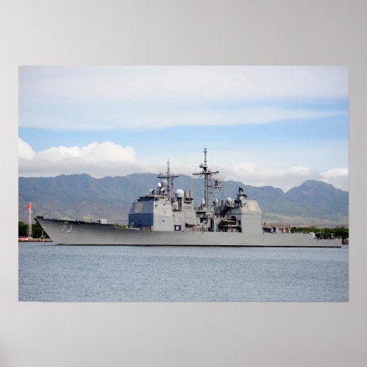 USS Port Royal (CG 73) Poster (Voorkant)