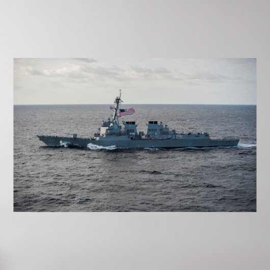 USS Preble (DDG 58) Poster (Voorkant)