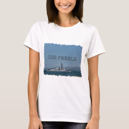 USS Preble T-shirt (Voorkant)