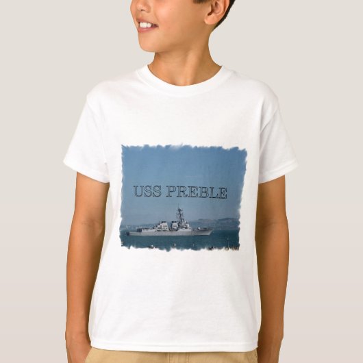 USS Preble T-shirt (Voorkant)