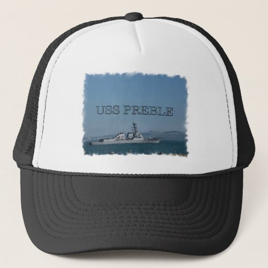 USS Preble Trucker Pet (Voorkant)