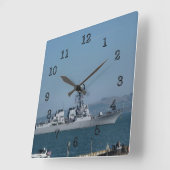 USS Preble Vierkante Klok (Hoek)