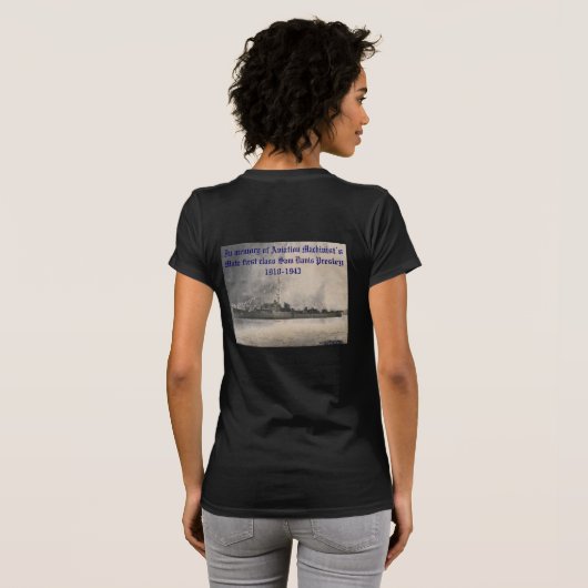 USS Presley T-shirt (Achterkant volledig)