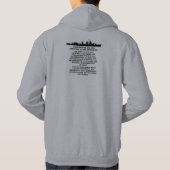 USS Preston (DD-795) Hoodie (Achterkant)