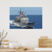 USS Princeton (CG 59) Poster (Keuken)