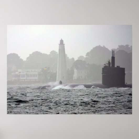 USS Providence (SSN 719) Poster (Voorkant)