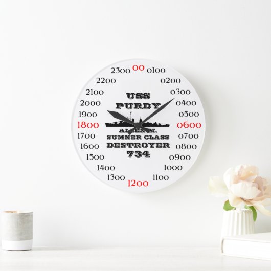 USS Purdy (DD-734) Grote Klok (Huis)