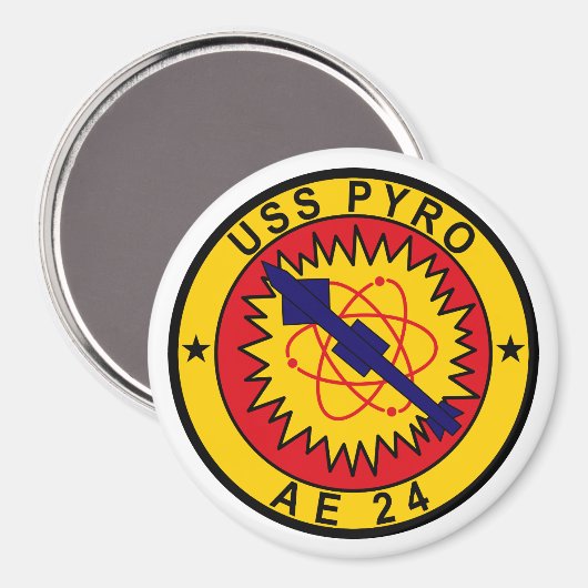 USS Pyro AE-24 Magneet (Voorkant / Achterkant)