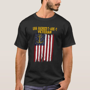 USS Rainier T AOE 7 Fast Combat Support Ship Veter T-shirt