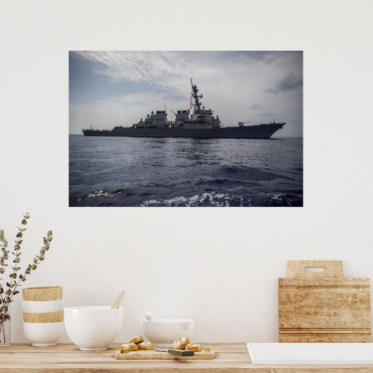 USS Ramage (DDG 61) Poster (Keuken)
