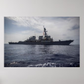 USS Ramage (DDG 61) Poster (Voorkant)