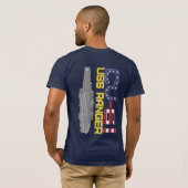 USS RANGER CV-61 T-Shirt (Achterkant volledig)