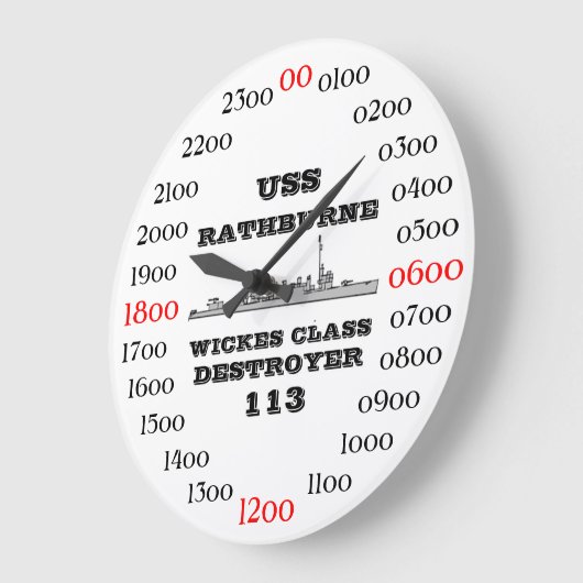 USS Rathburne (DD-113) Grote Klok (Hoek)