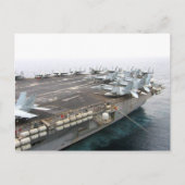 Uss Reagan (CVN-76) Briefkaart (Voorkant)