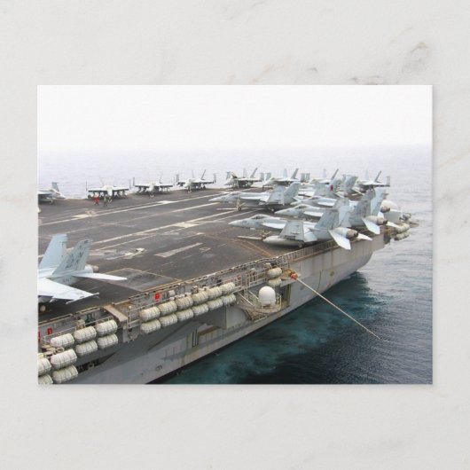 Uss Reagan (CVN-76) Briefkaart (Voorkant)