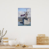 USS Reuben James Poster (Keuken)