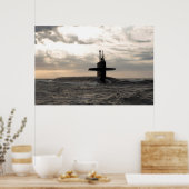 USS Rhode Island (SBN 740) Poster (Keuken)