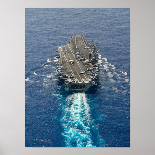 USS Ronald Reagan (CVN 76) Poster (Voorkant)