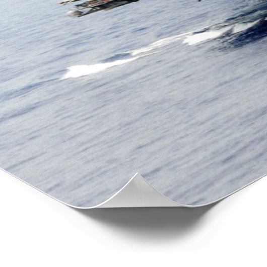 USS Ronald Reagan (CVN 76) Poster (Hoek)